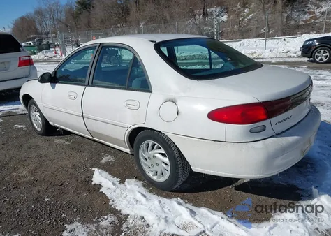 1997 Ford Escort Lx z USA, uszkodzony, nr VIN 1FALP13P6VW409525